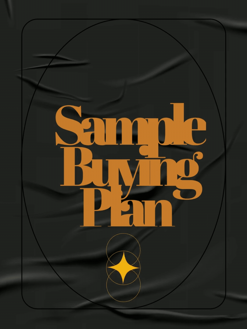 Buying Plan Sample