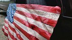 Wooden American Flag