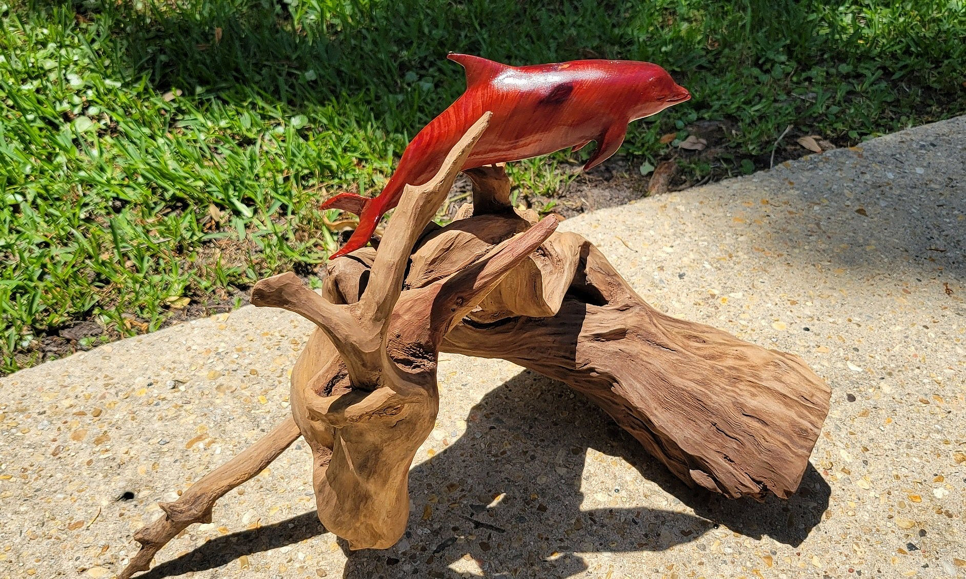 Aquatic Wood Carving