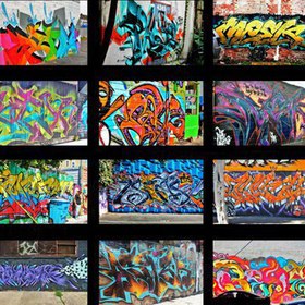 Typography: Graffiti - Research/Layout