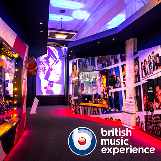 British Music Experience Exhibition – Graphic Design