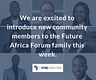Future Africa Forum Still Graphics